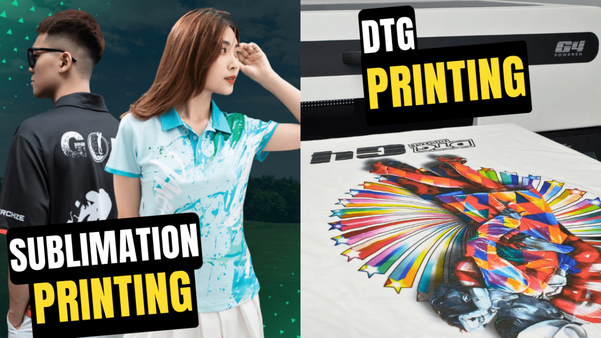 Sublimation vs dtg