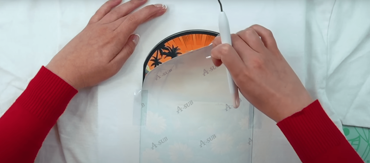 remove paper from vinyl